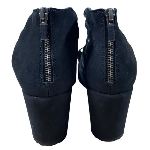 Eileen Fisher Wavey Black Tumbled Nubuck Women's Size 9 New Without Box - Picture 5 of 7
